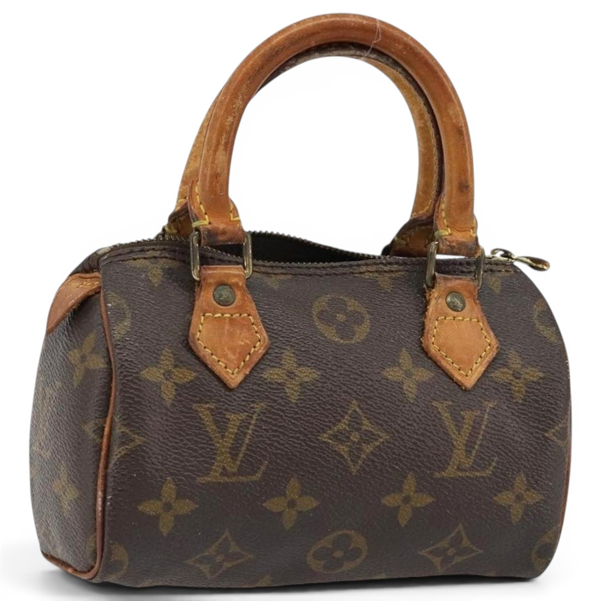 Nano Speedy / Mini HL leather handbag