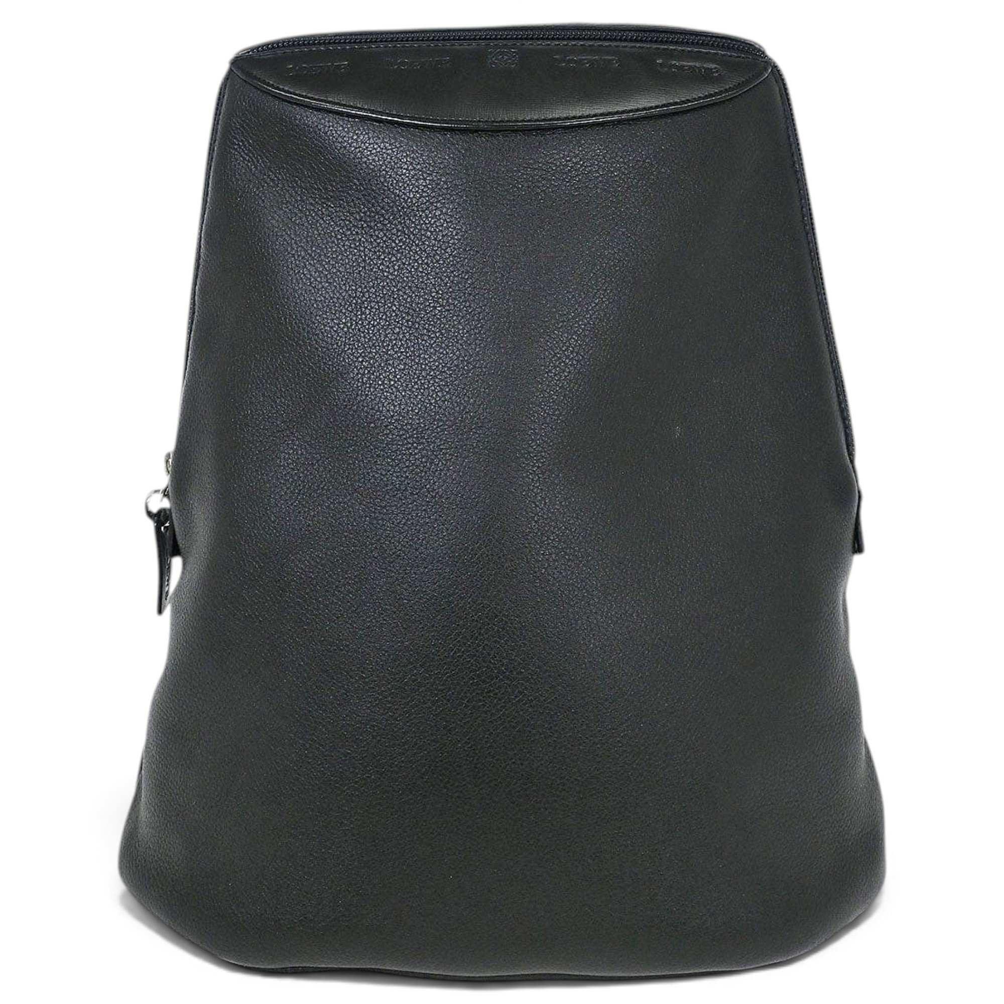 Leather backpack