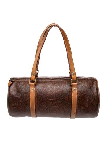 Leather Top Handle Bag