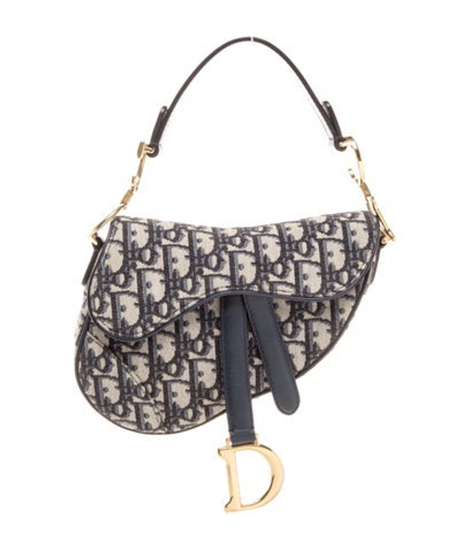 Dior Dior Oblique Jacquard Oblique Saddle Mini