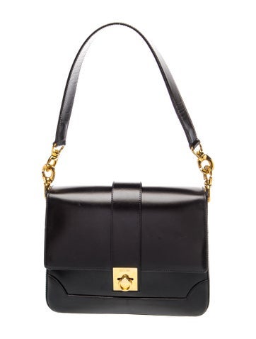 Calf Leather Shoulder Bag Vintage
