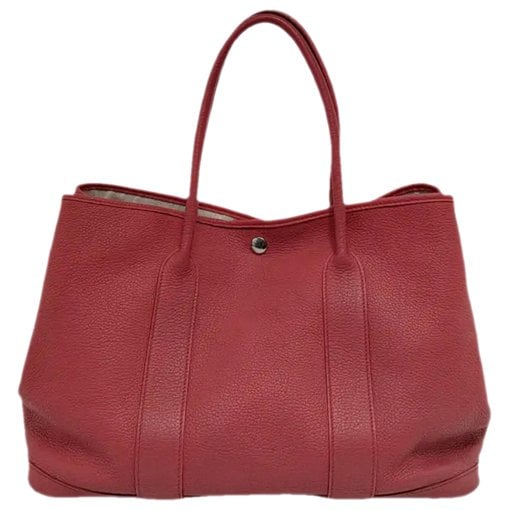 Garden Party leather handbag