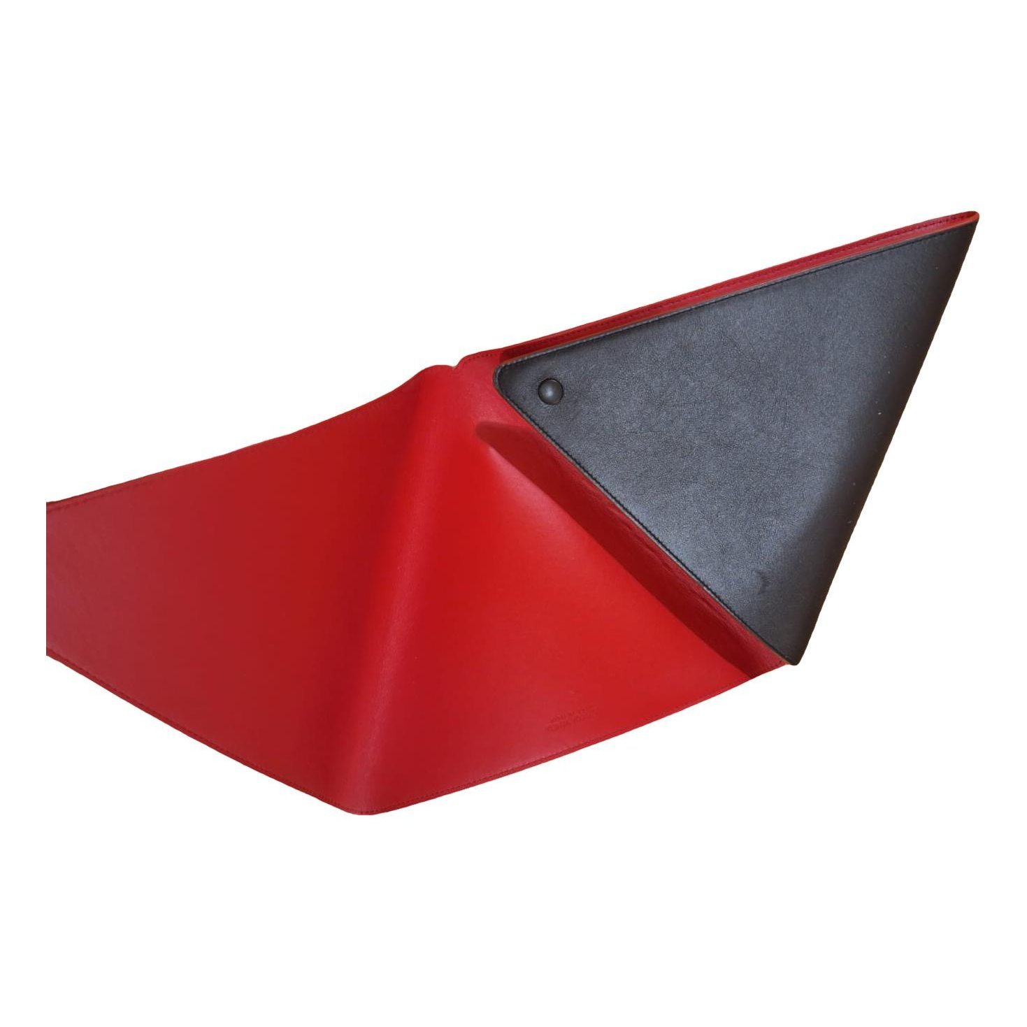 BV Trine leather clutch bag