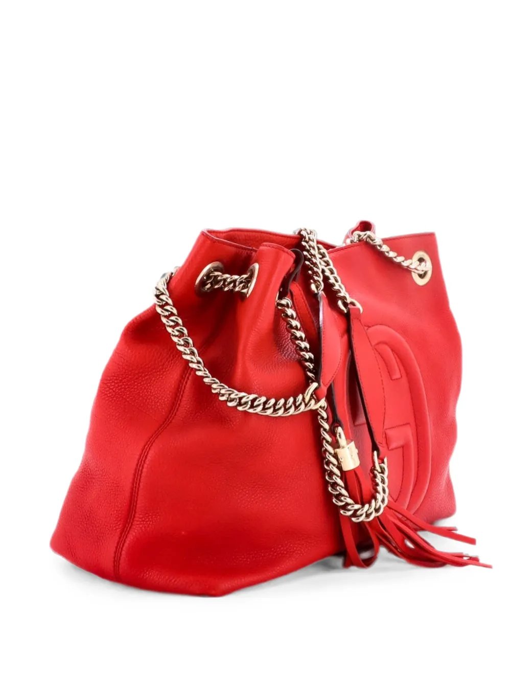 Soho Chain Strap Leather Medium shoulder bag
