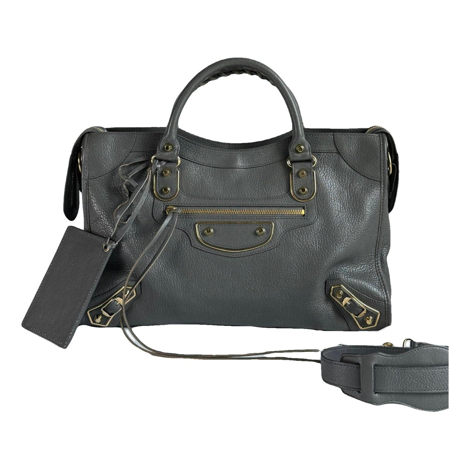 Leather handbag