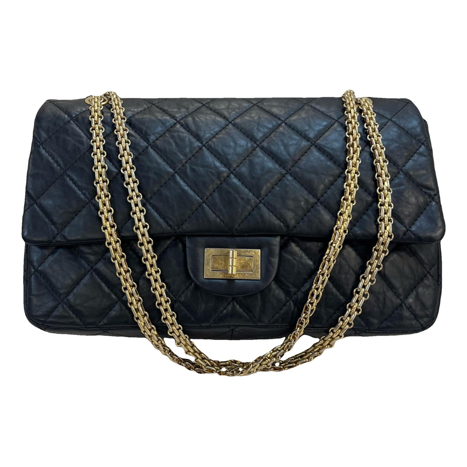 2.55 leather bag