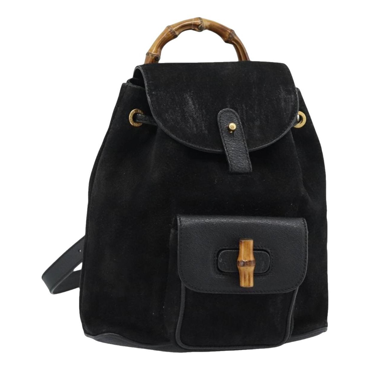 Leather backpack