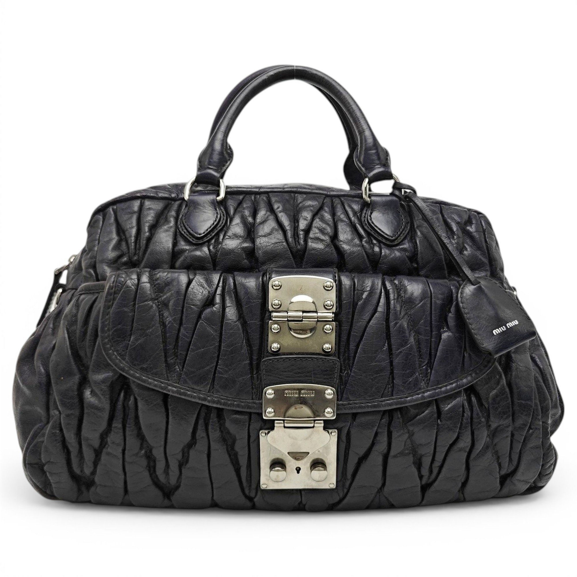 Leather handbag