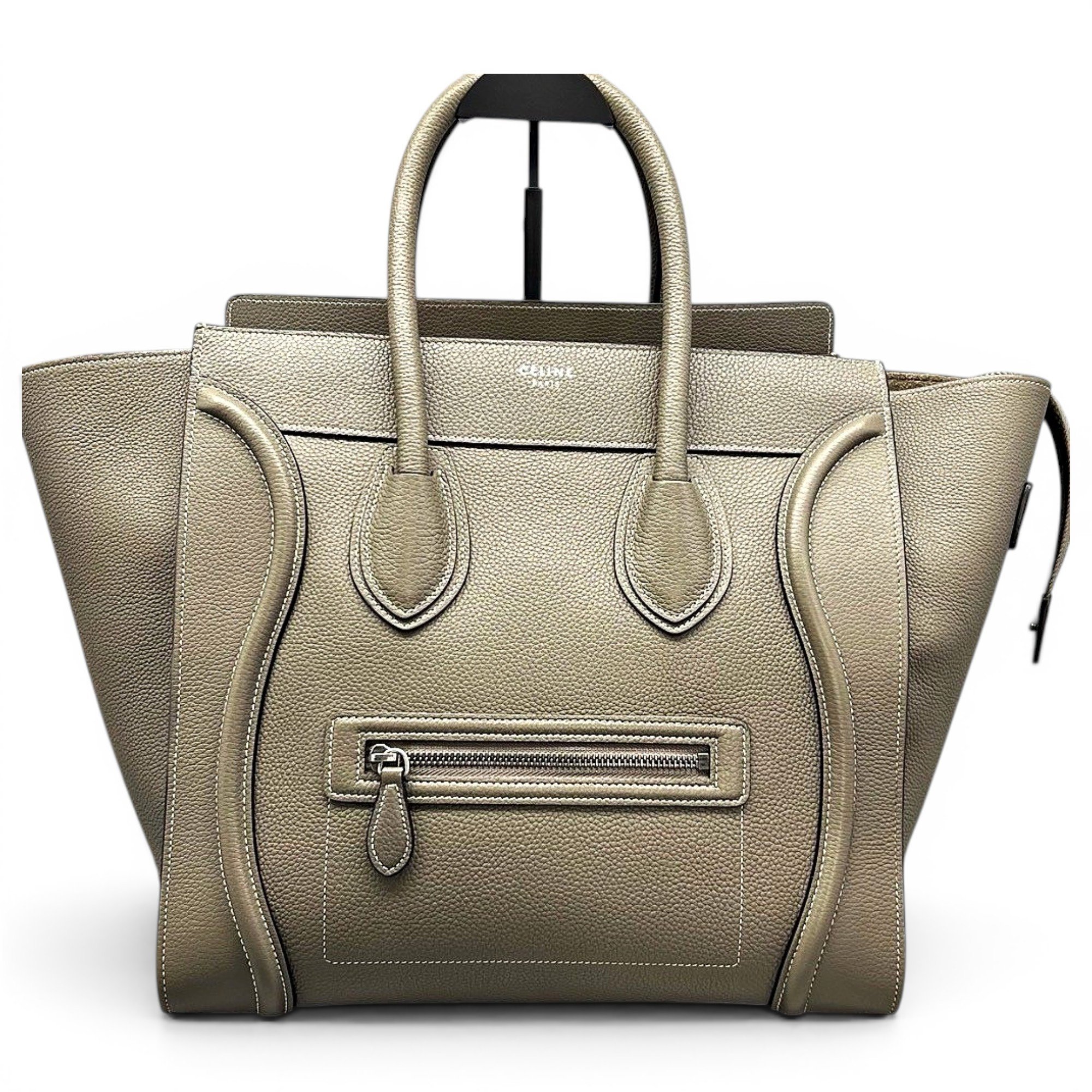 Luggage leather handbag