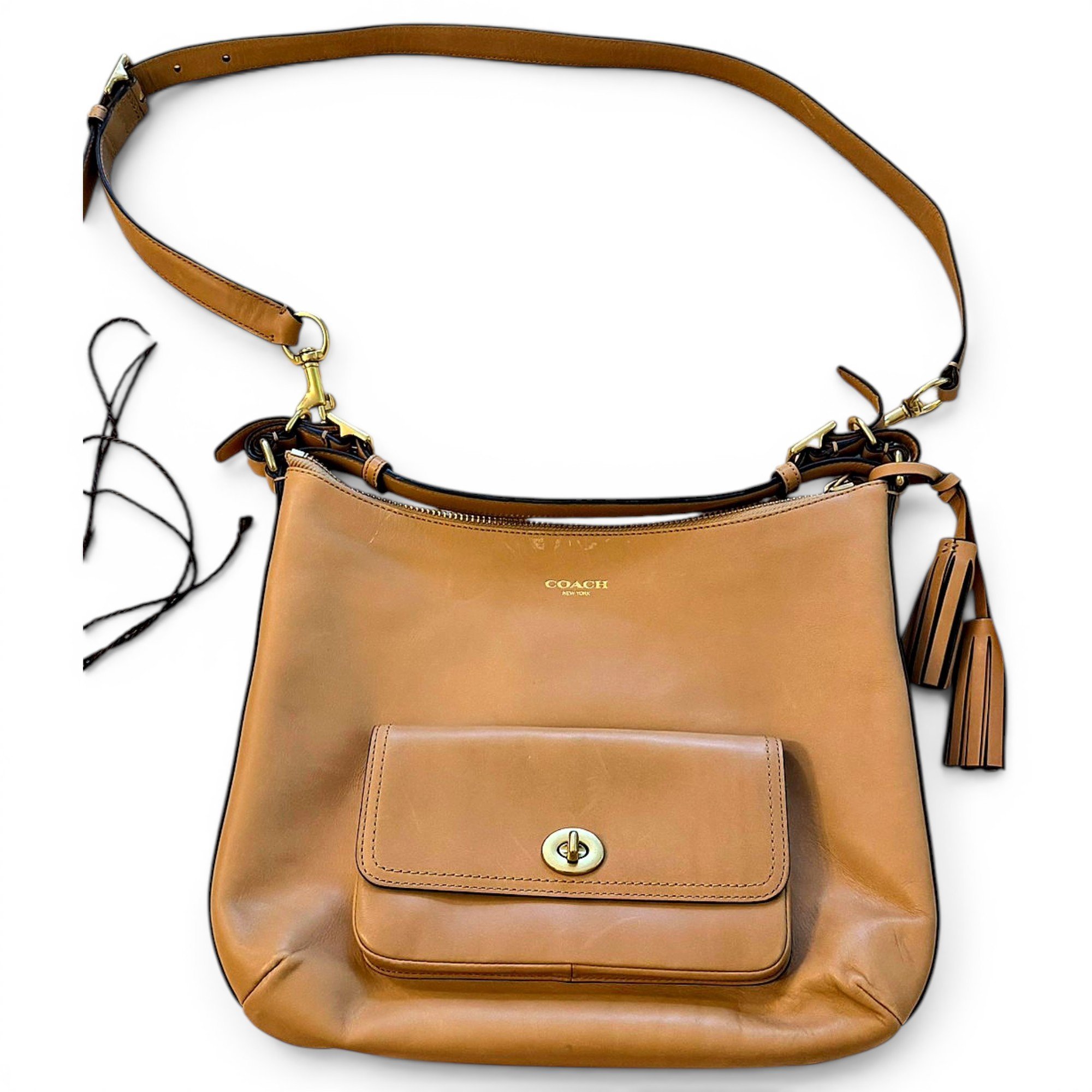 Leather handbag