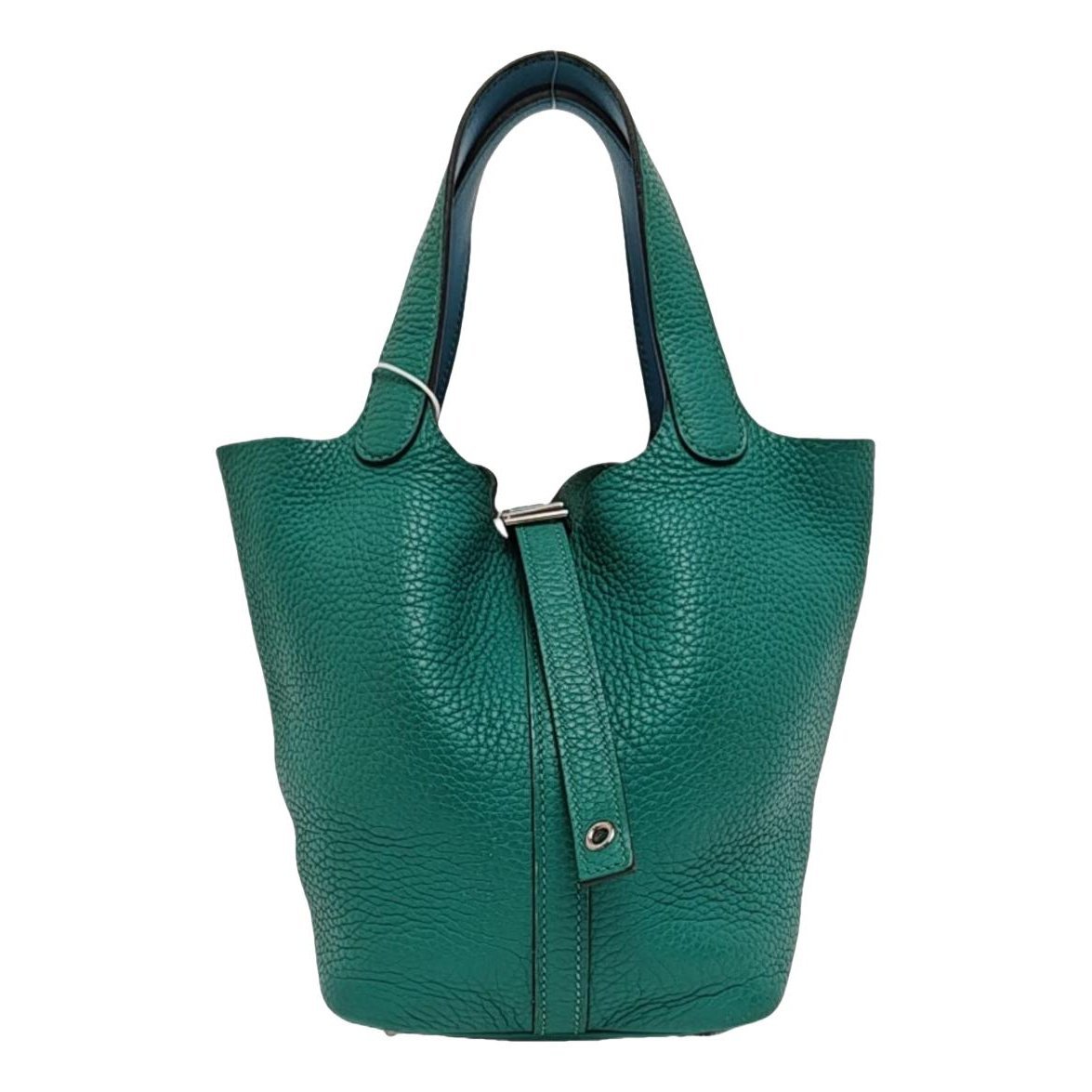 Picotin leather tote