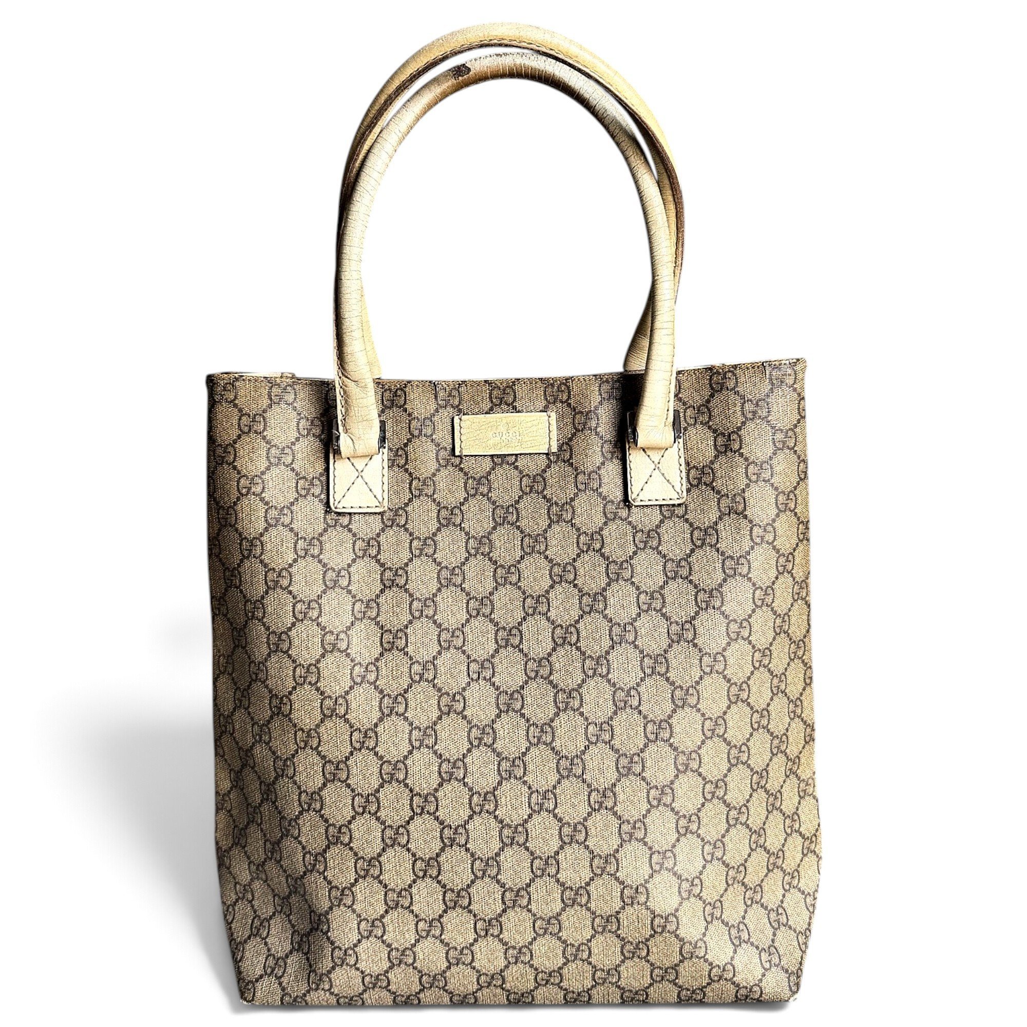 Leather tote