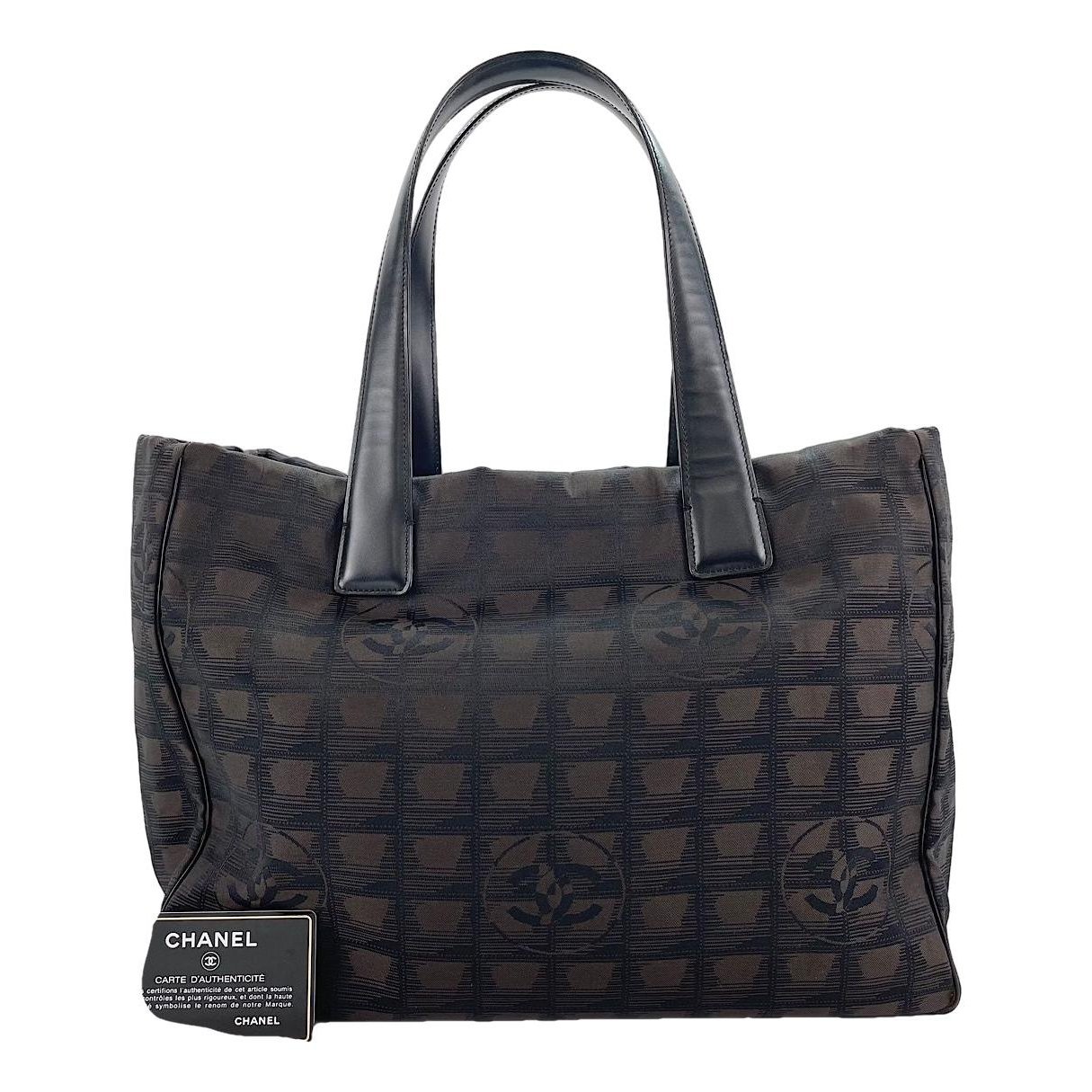 Leather tote