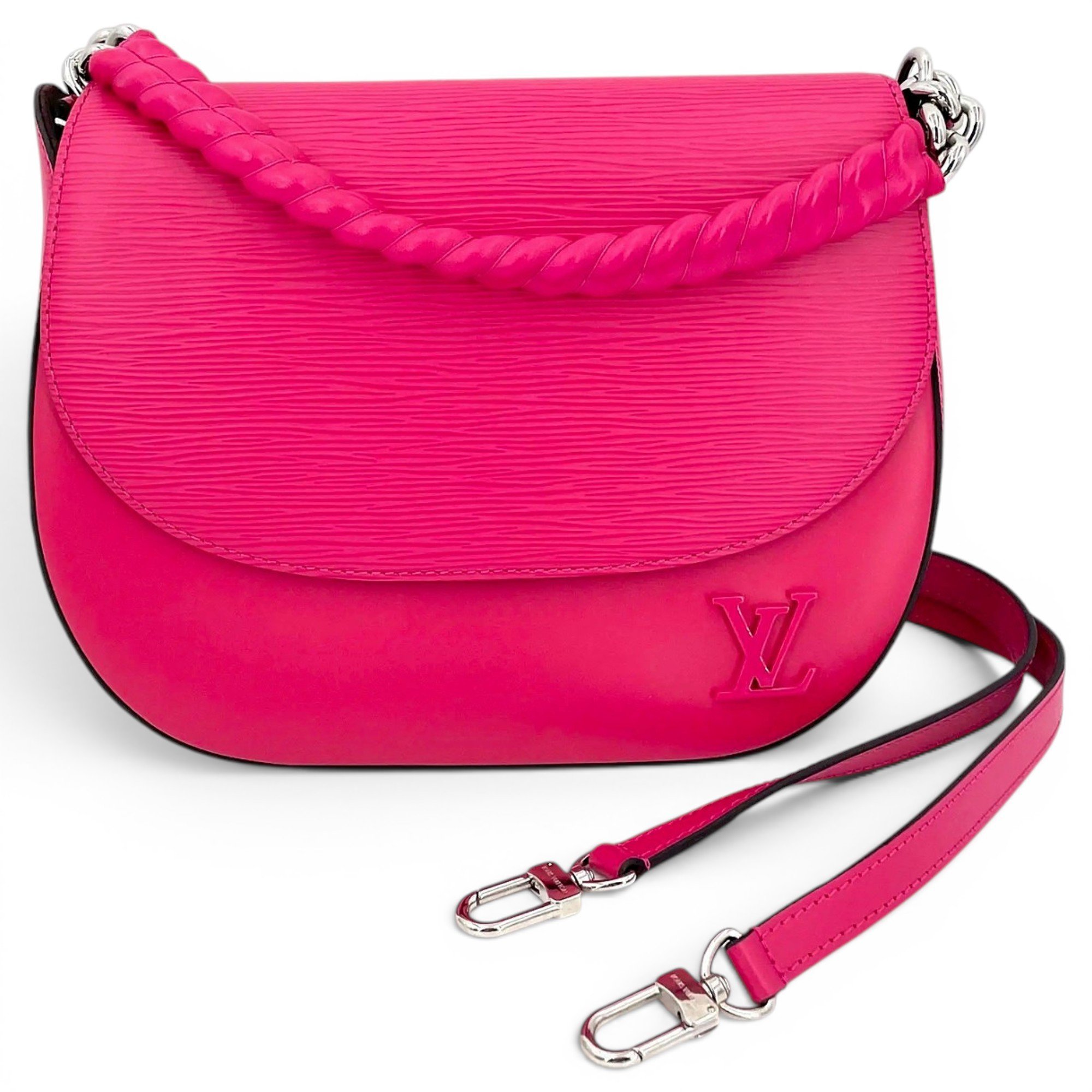 Luna leather handbag