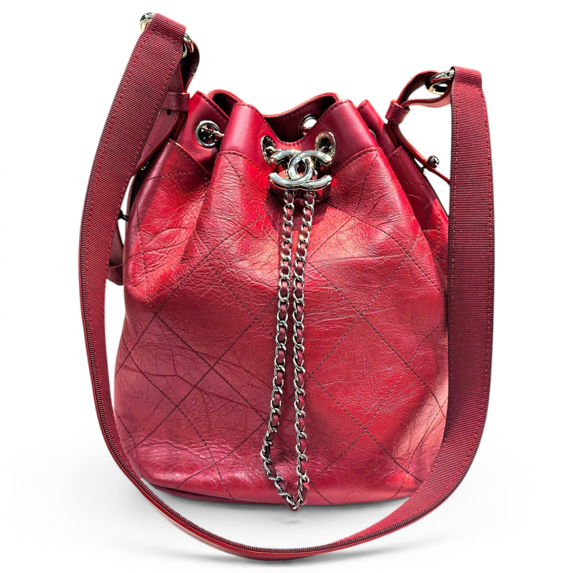 Trendy CC Vanity leather handbag