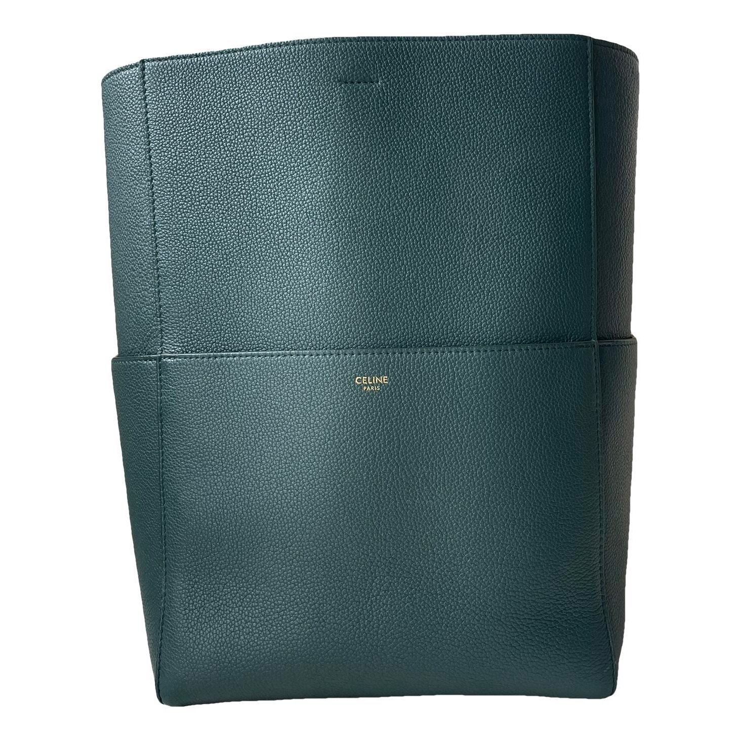 Seau Sangle leather tote