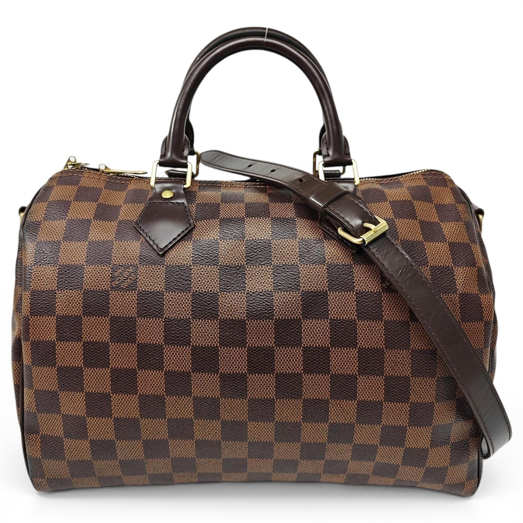 Louis Vuitton Nano Speedy / Mini HL leather handbag