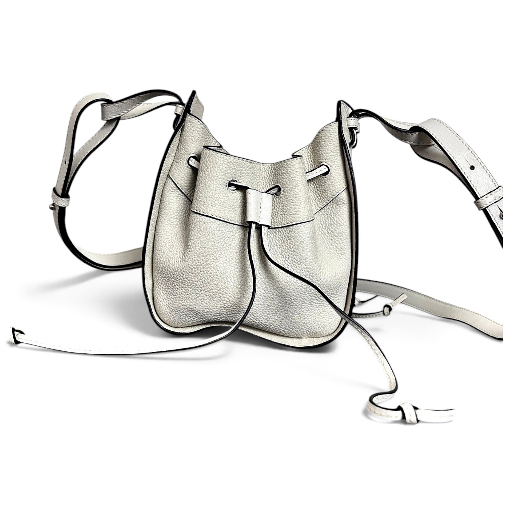 Hammock leather handbag