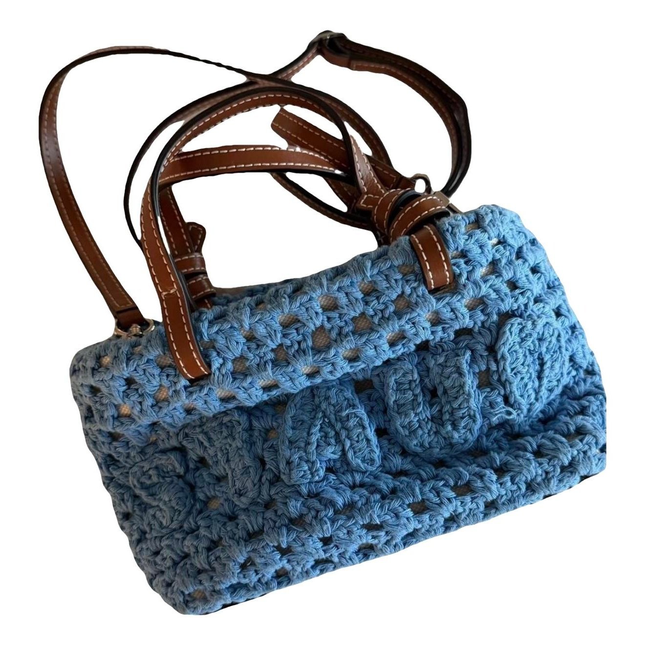 Leather mini bag