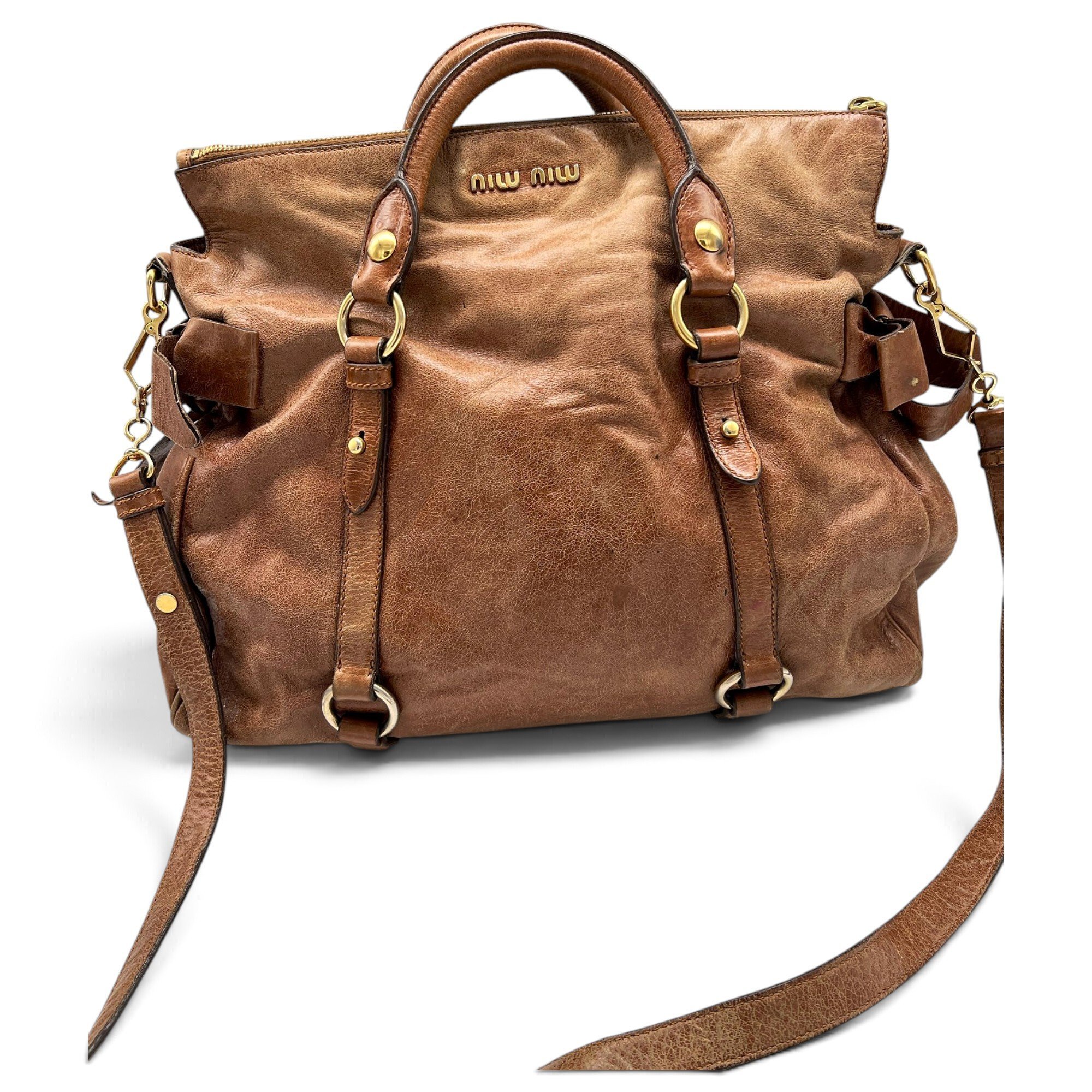 Vitello leather handbag
