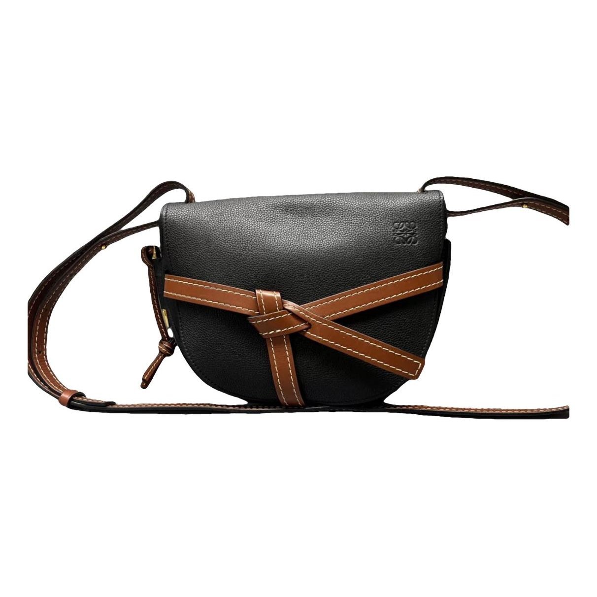 Gate leather crossbody bag