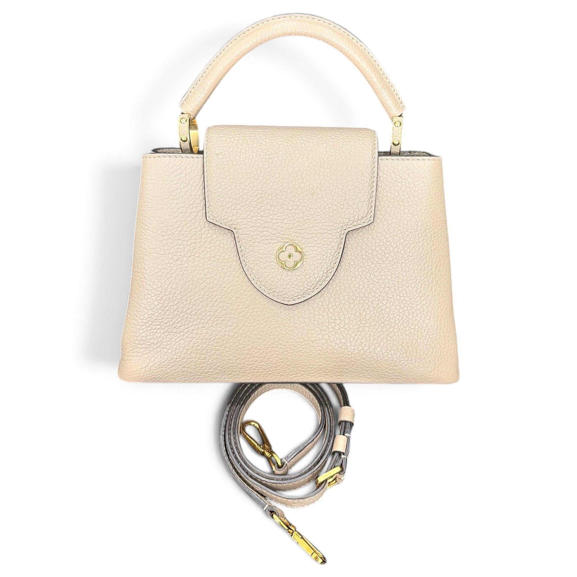Capucines leather handbag