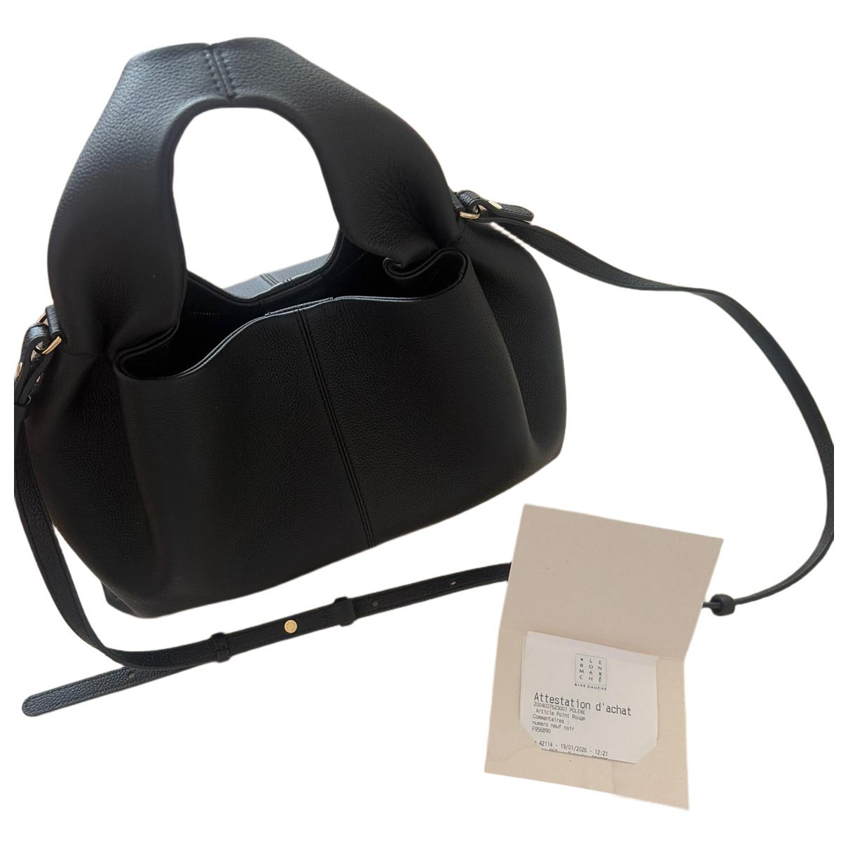 Numéro Neuf leather handbag