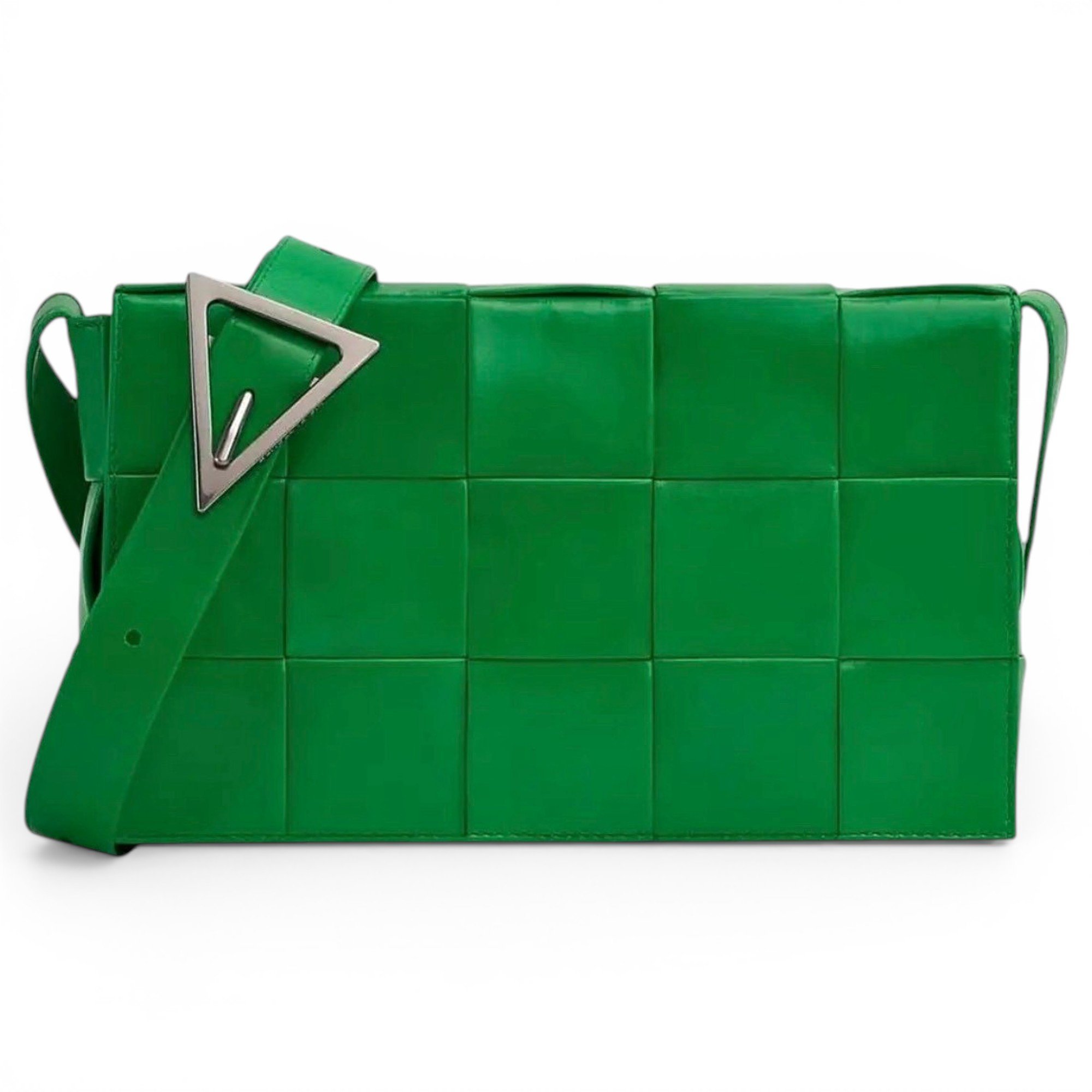 Cassette leather crossbody bag