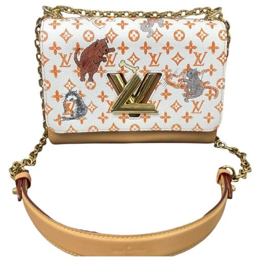 Twist leather mini bag