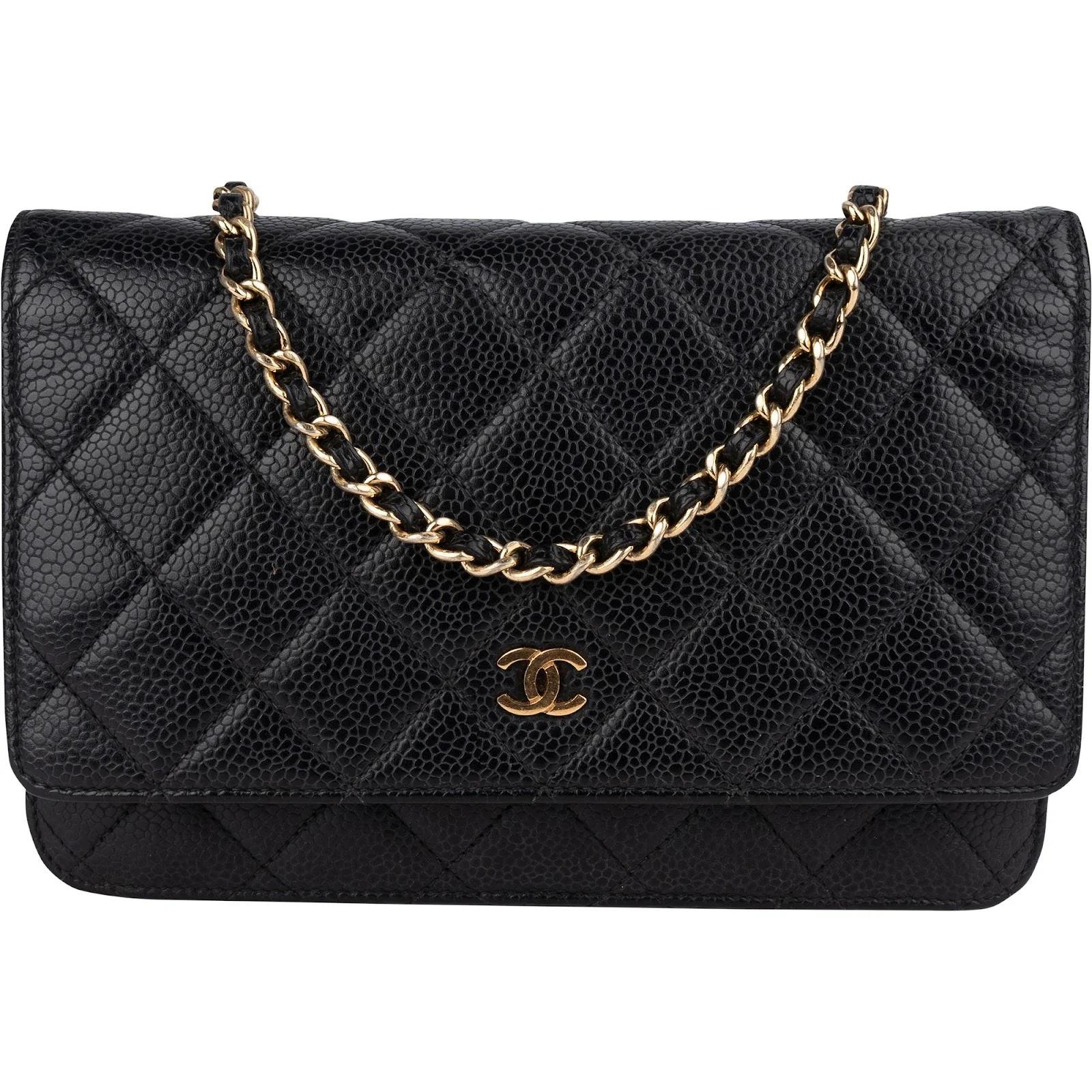 Wallet On Chain Timeless/Classique leather crossbody bag