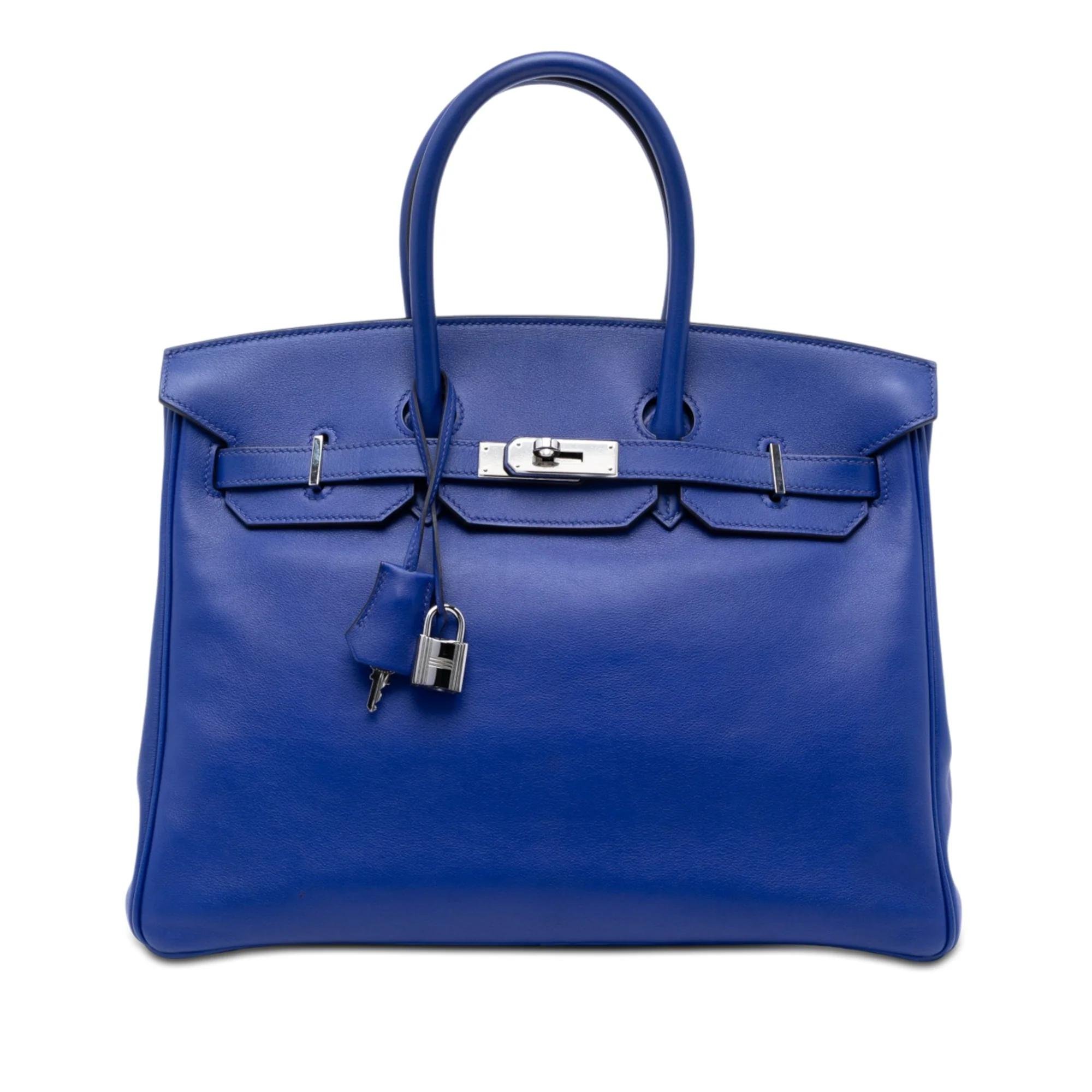 Birkin Shoulder pony-style calfskin handbag