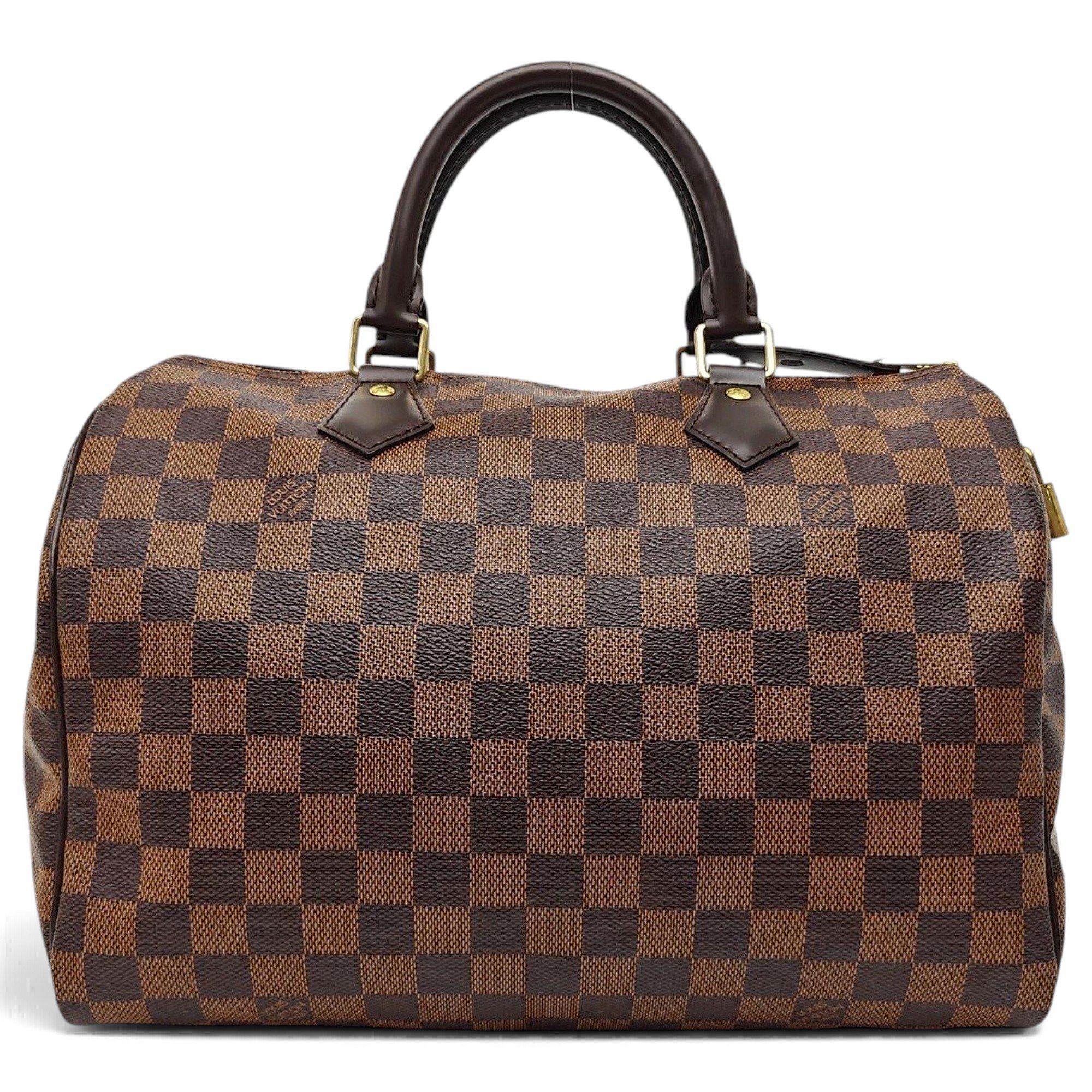 Nano Speedy / Mini HL leather handbag