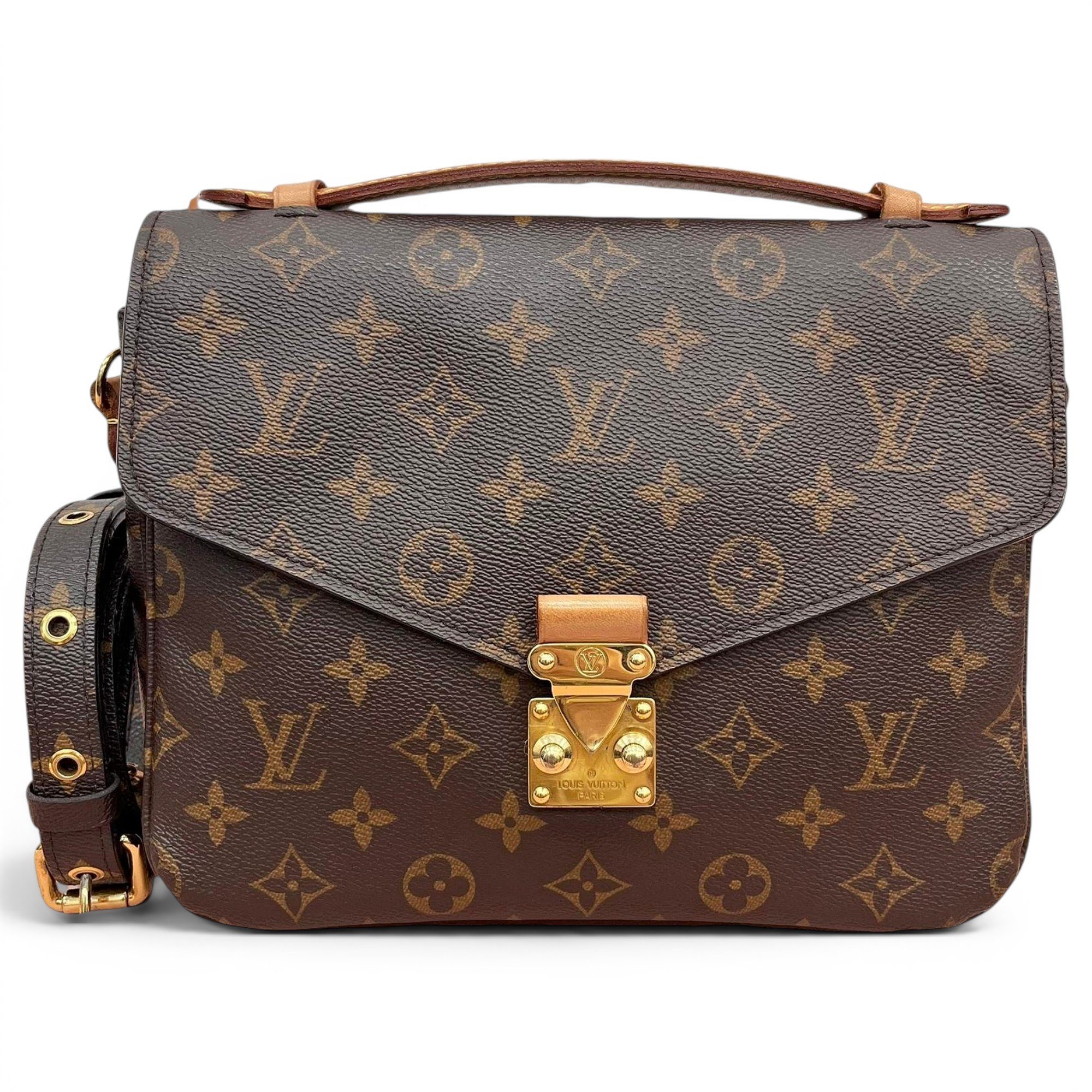Metis leather handbag