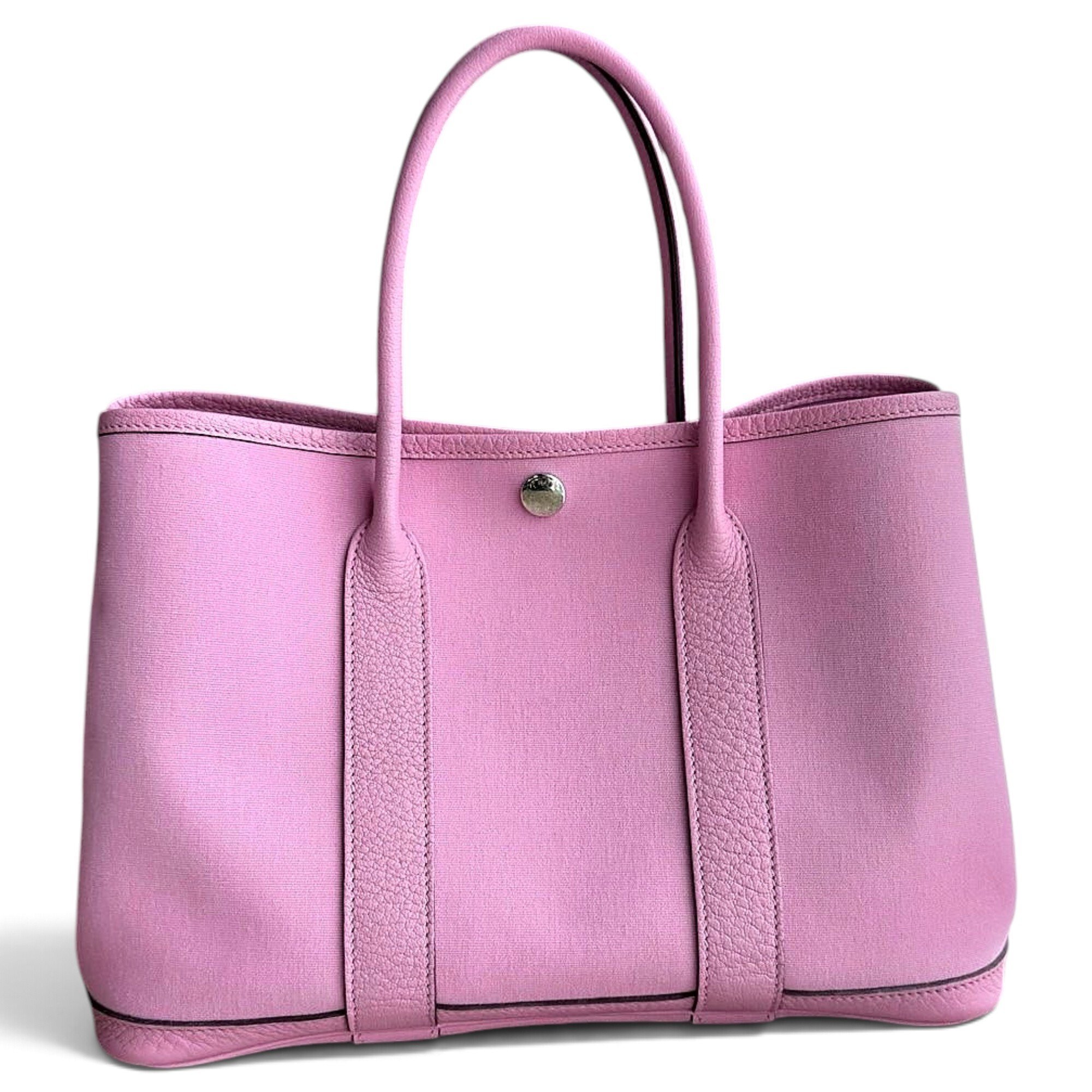 Garden Party leather handbag