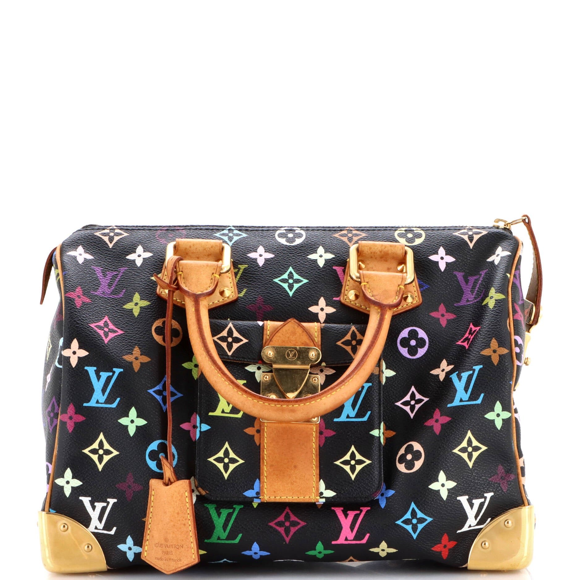 Speedy Handbag Monogram Multicolor 30