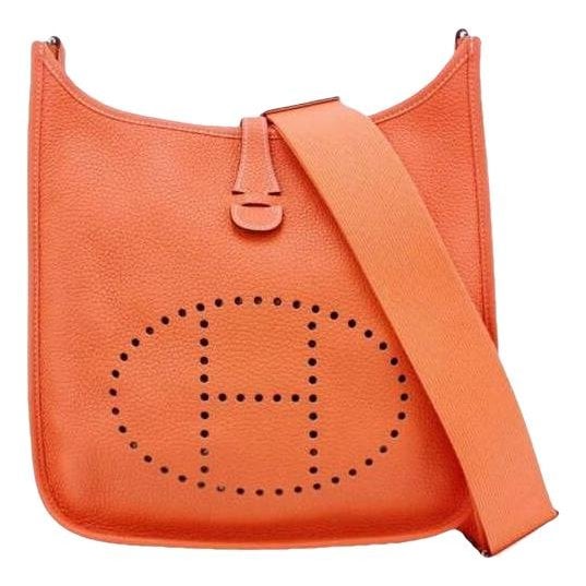 H leather handbag