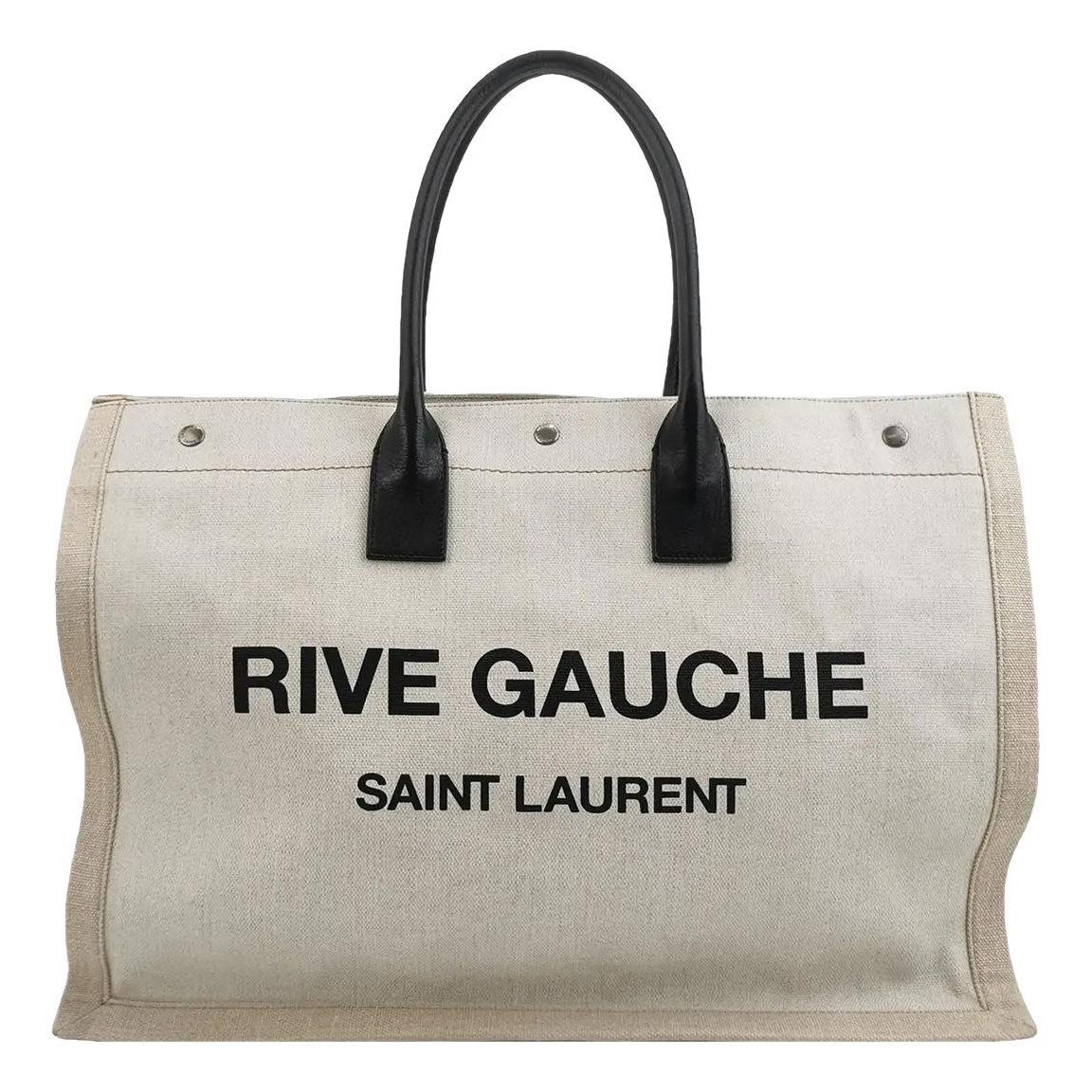 Rive Gauche cloth handbag