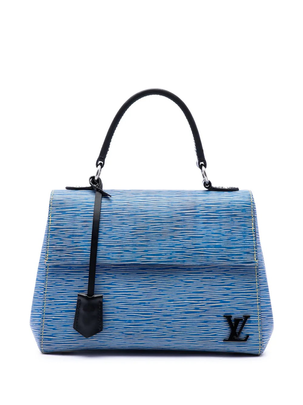 2017 Epi Denim Cluny BB satchel