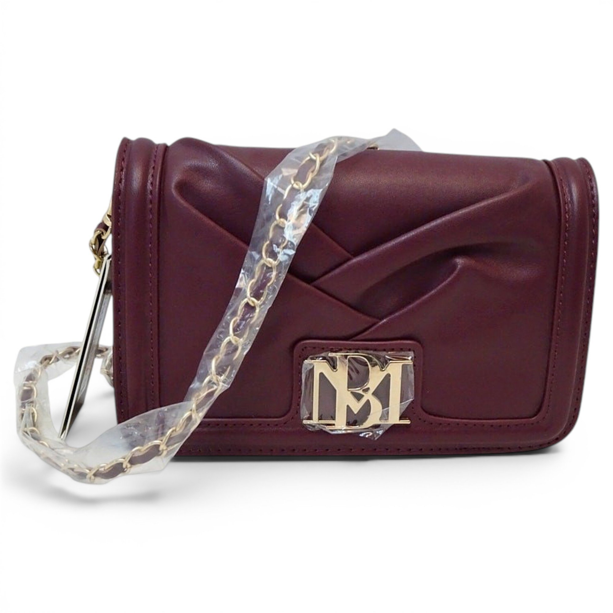 Badgley Mischka Vegan leather clutch bag