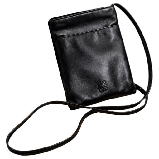 Leather crossbody bag