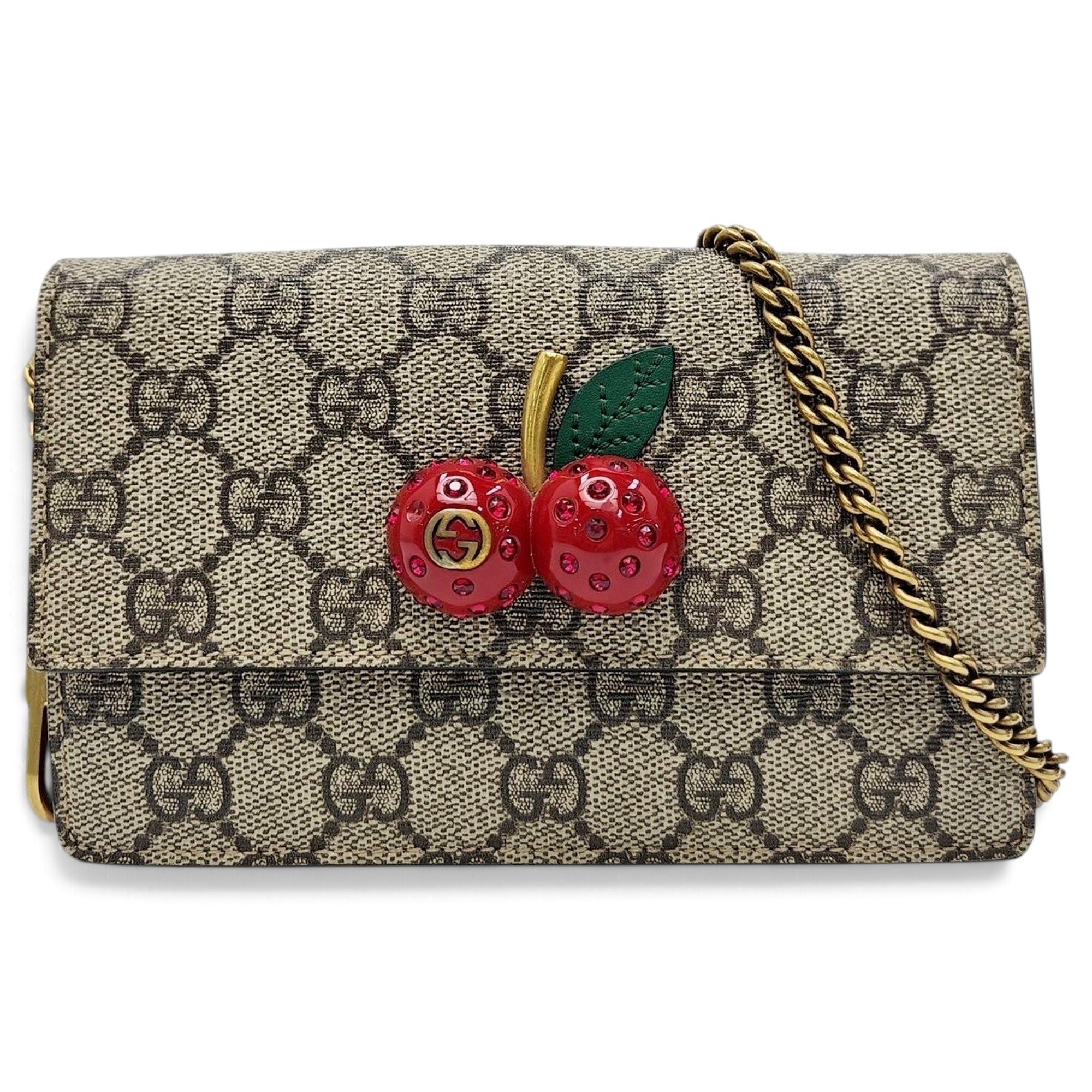 Ophidia GG Supreme leather handbag