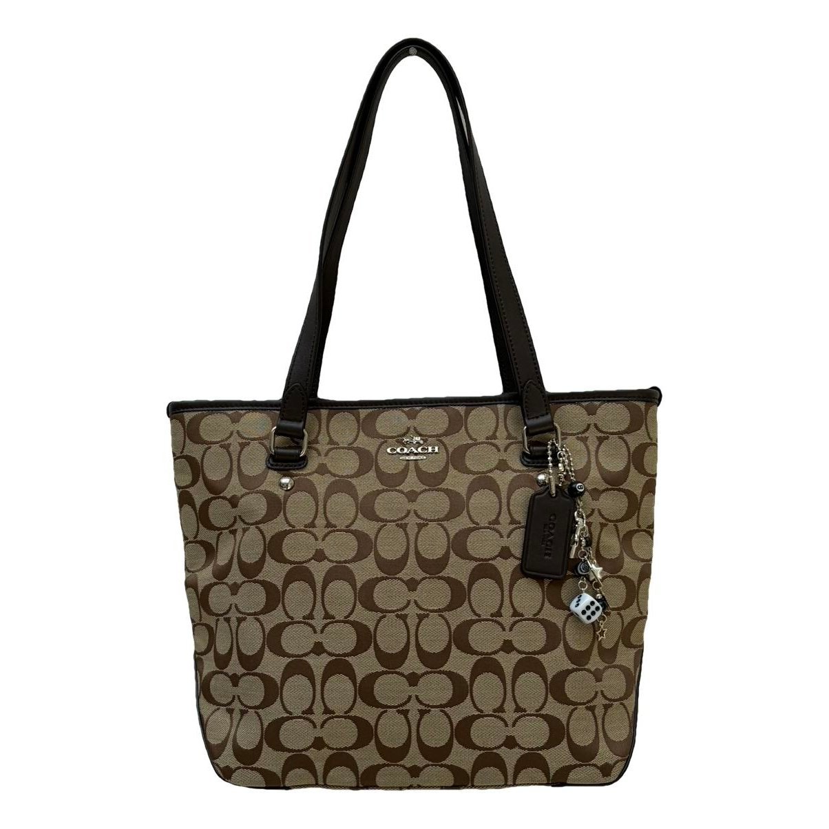 CITY ZIP TOTE cloth handbag