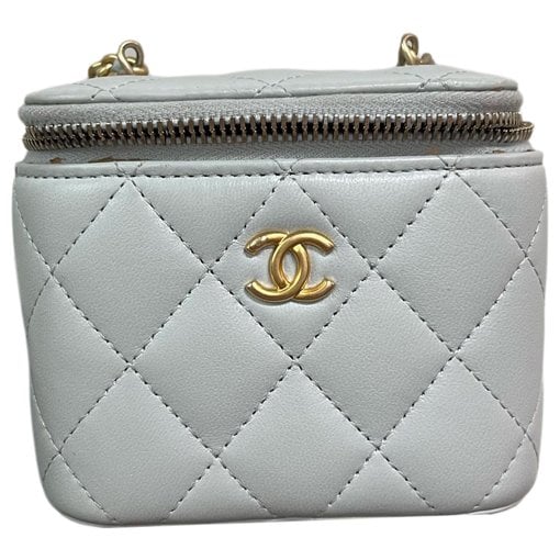 Trendy CC Vanity leather handbag