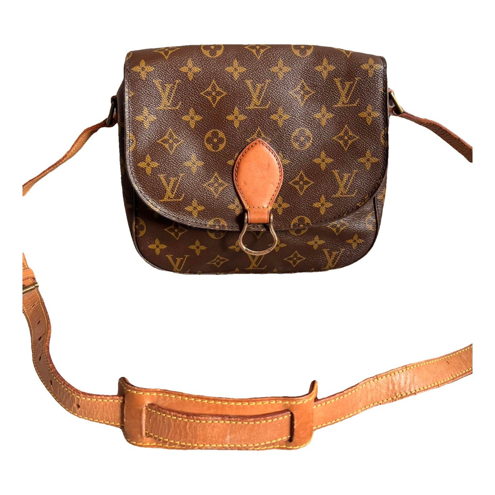 Saint Cloud vintage leather crossbody bag