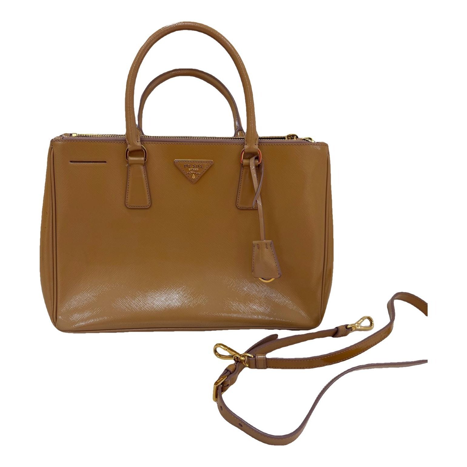 Galleria leather handbag