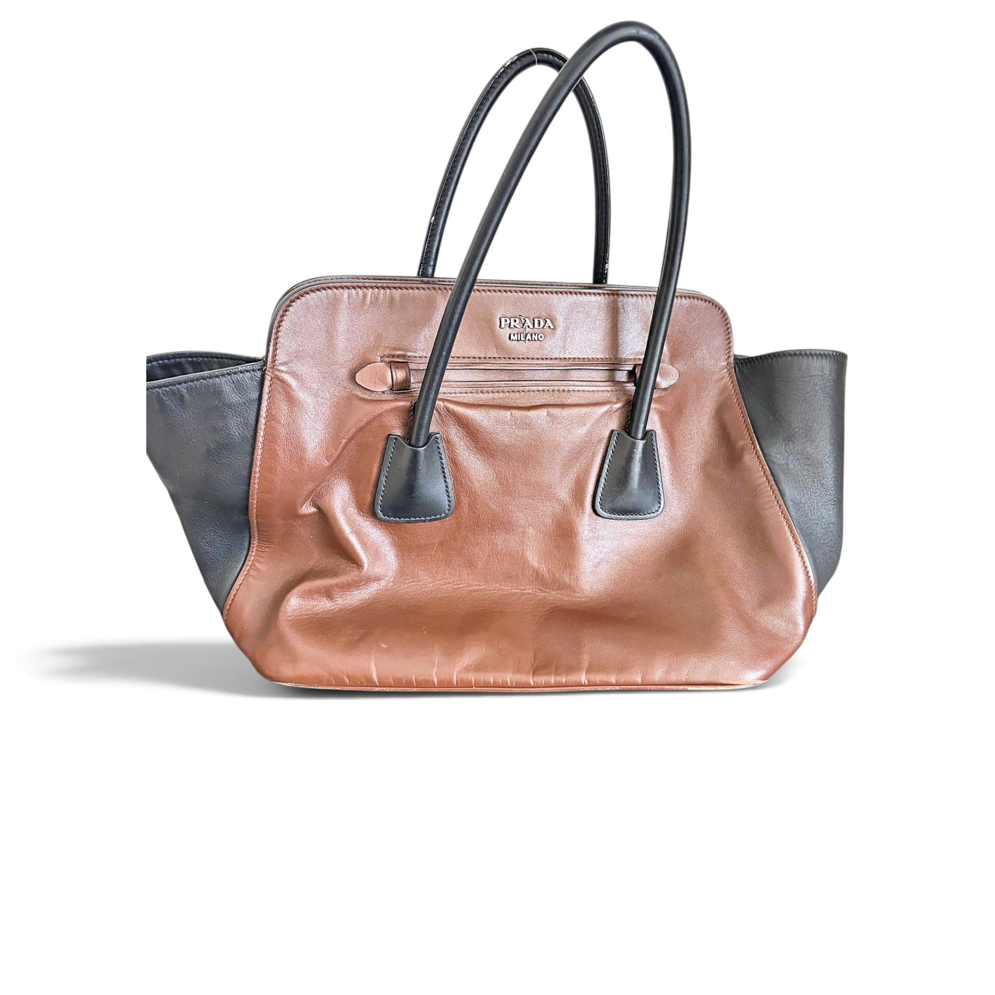 Leather tote