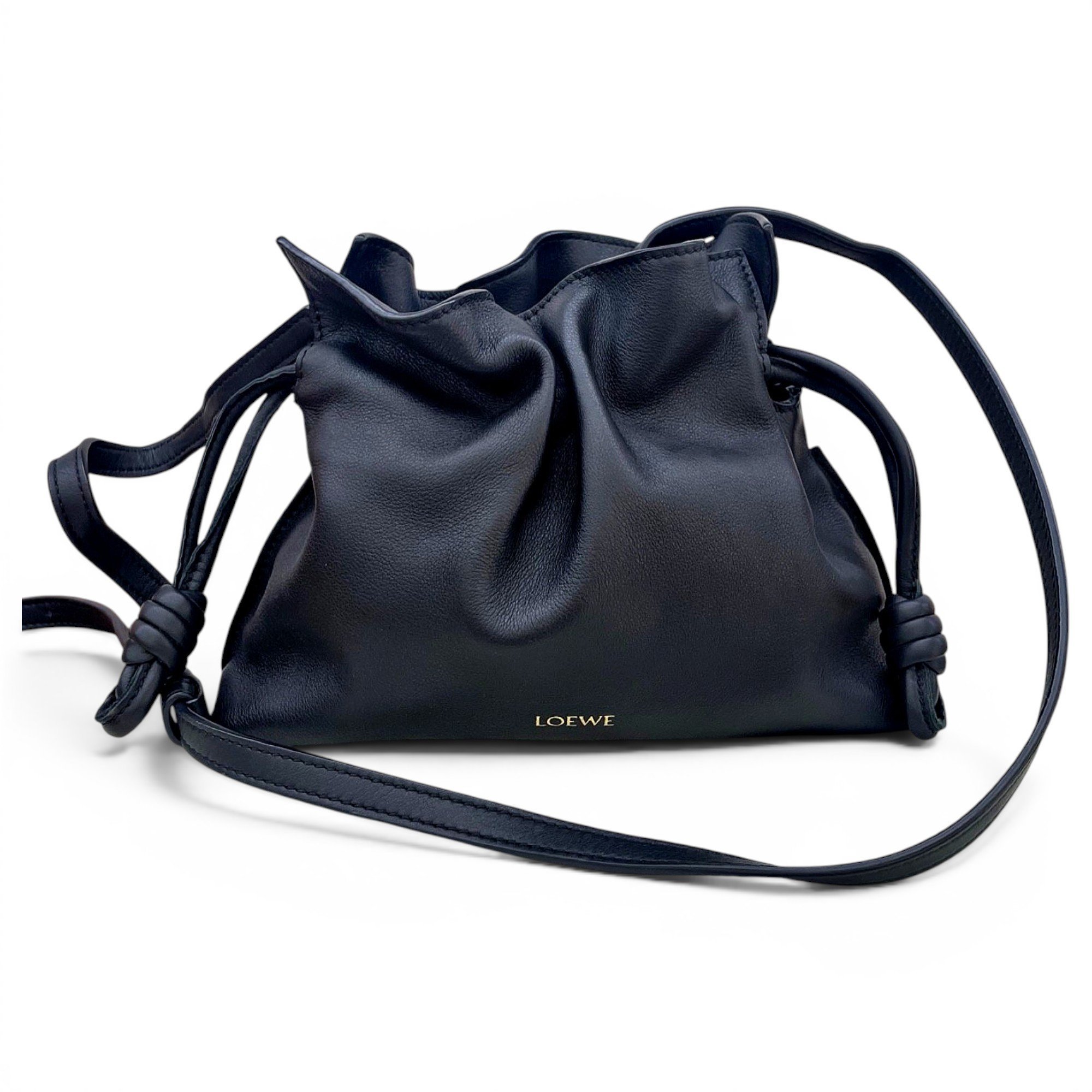 Flamenco leather handbag