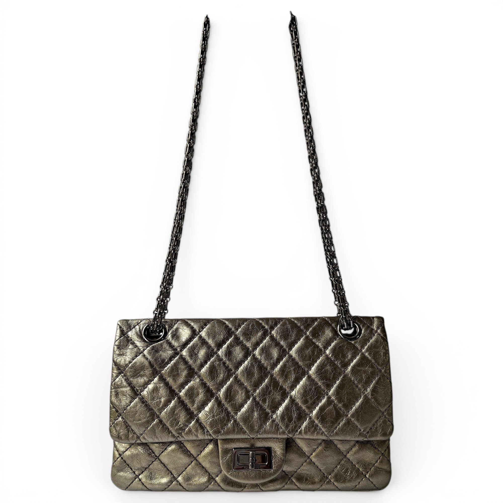 2.55 leather handbag