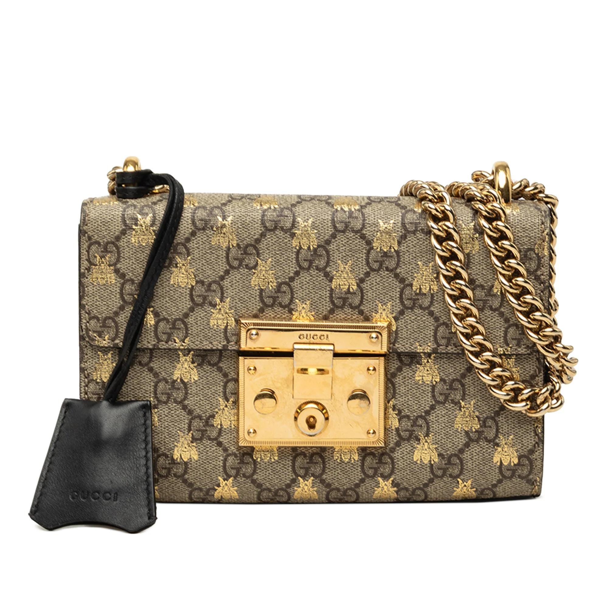 Padlock cloth crossbody bag
