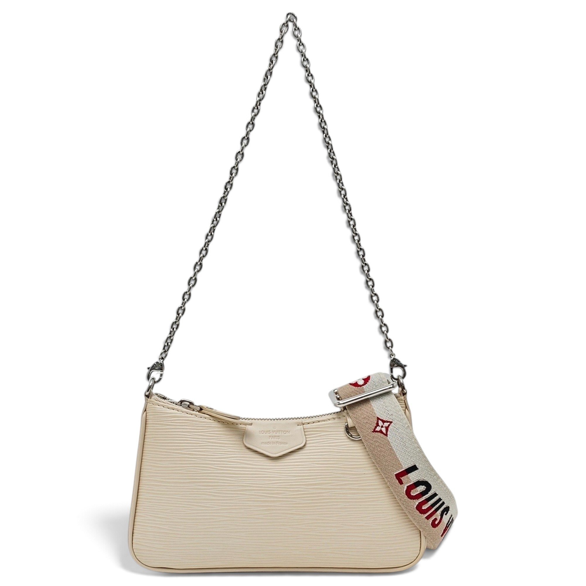Easy Pouch On Strap leather handbag